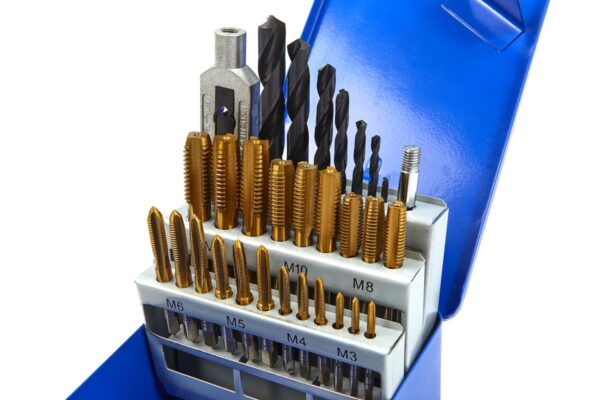 HBM 29 Delige Tapset M3 - M12 inclusief boren en Wringijzer - Afbeelding 2