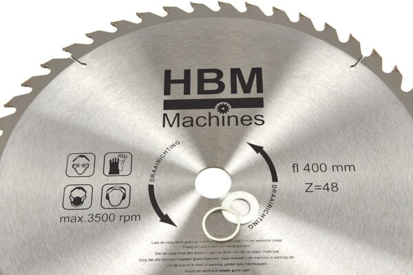 HBM 400 x 48T Cirkelzaagblad voor Hout - ASGAT 30 mm - Bild 3