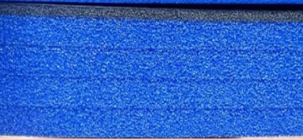 HBM Foam Inlay 585 x 410 x 40 mm voor Gereedschapswagen – BLAUW - Afbeelding 3