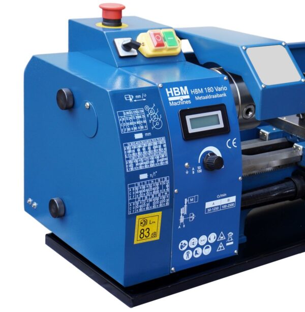 HBM 180 Vario Metaaldraaibank - Image 5