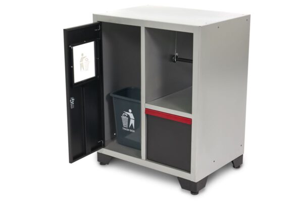 HBM Deluxe Afvalbak en Papierhouder Voor Werkplaatsinrichting - Afbeelding 7