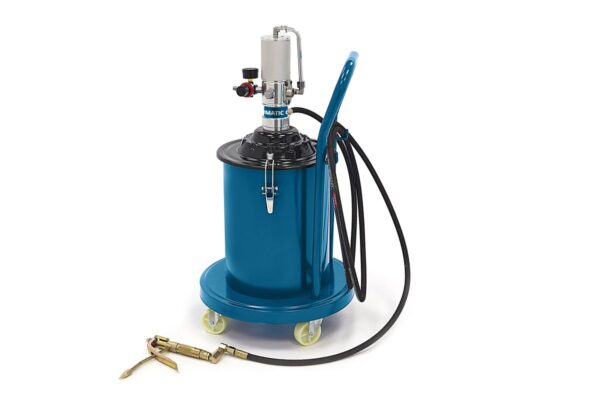 HBM 20 Liter Mobiele Pneumatische Vetpomp 300-400 Bar Persdruk - Image 4