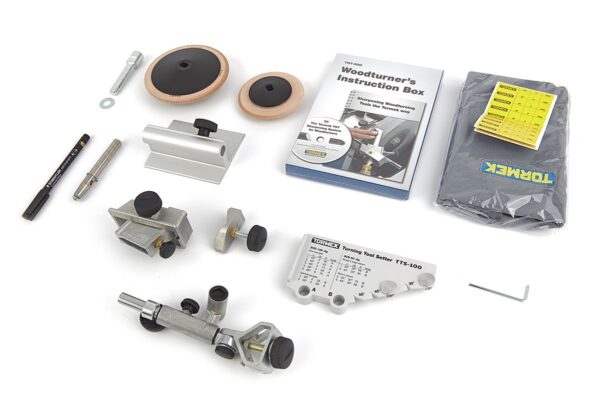 Tormek TNT-808 8 Delige Slijphulpstukken Accessoireset Voor Houtdraaiers