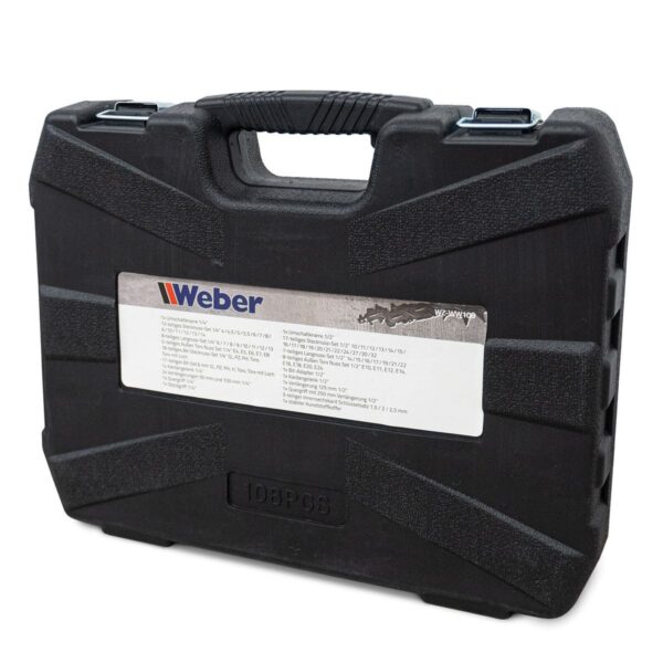 Weber dopsleutelset 108-delig - Afbeelding 4