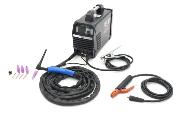 HBM 200MAX TIG Smart Welder Inverter met Digitaal Display en IGBT Technologie