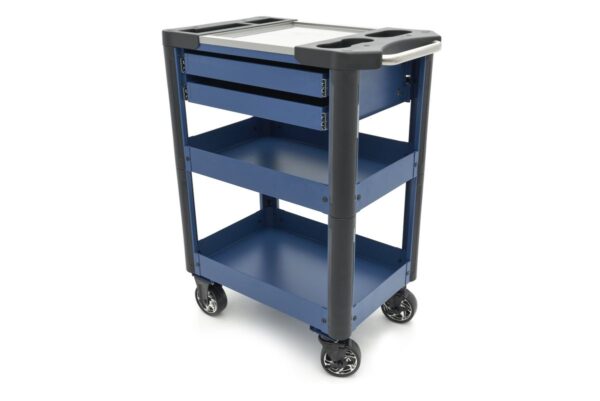 HBM gereedschapstrolley met twee laden, 68 cm - Afbeelding 3