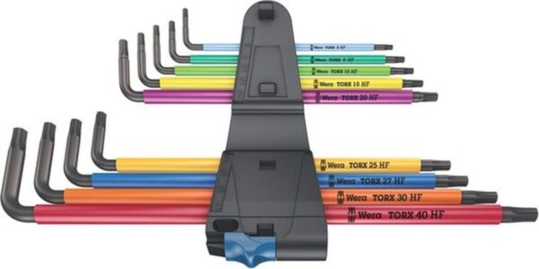 Wera Haakse torxset T10-T40 met vasthoudfunctie - Image 2