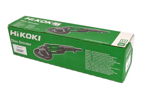 HiKOKI 230 mm G23ST Haakse Slijper - Afbeelding 5