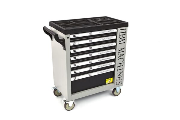 HBM premium gevulde gereedschapswagen met deur - 245-delig - Afbeelding 30