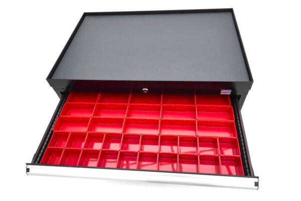 HBM 6 Laden Profi Gereedschapskast 88 x 58 x 80 cm zwart - Afbeelding 8