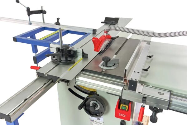 HBM 1600 Professionele Paneelzaag, Cirkelzaagtafel met Roltafel - Afbeelding 10