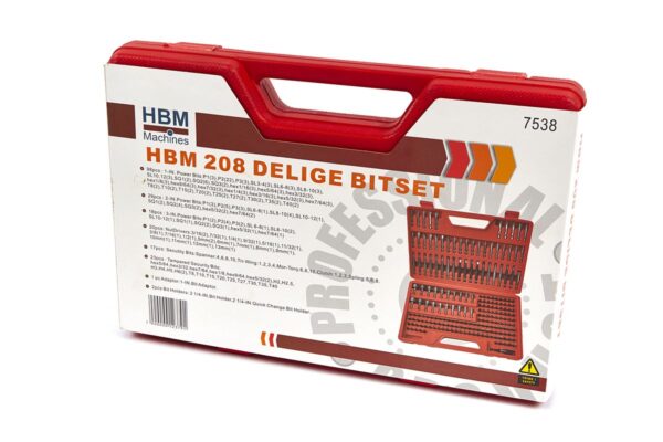 HBM 208 Delige Bitset - Afbeelding 4