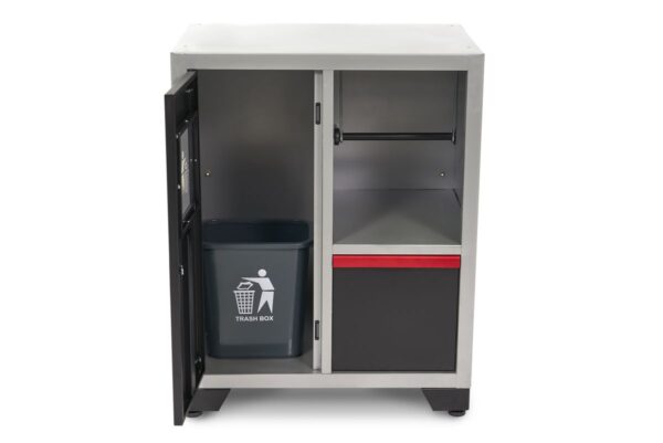 HBM Deluxe Afvalbak en Papierhouder Voor Werkplaatsinrichting - Afbeelding 10