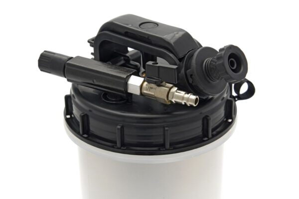 HBM 6 Liter Professionele Handmatige en Pneumatische Vloeistofpomp Inclusief 4 Vloeistofslangen - Bild 4