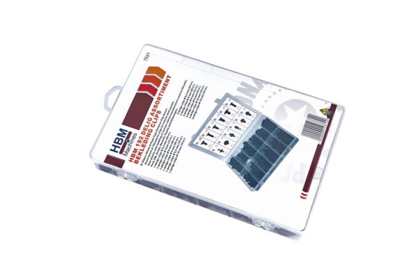 HBM 192 Delige Assortiment Bekleding Clips - Afbeelding 3
