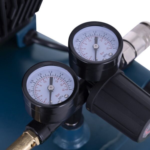 HBM olievrije compressor 24 liter - Afbeelding 7