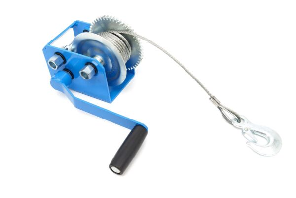 HBM 1130 Kg. Professionele Mechanische Lier met 7,6 Meter Staalkabel