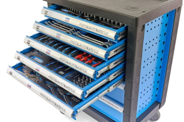 HBM Premium Gevulde gereedschapswagen - 196-delig - Afbeelding 6