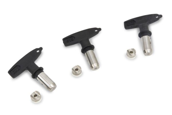HBM 3 Delige Nozzle set voor HBM Hogedruk Airless Spuitmachine Verfspuit Wandspuitmachine Set 1500 Watt - Afbeelding 2