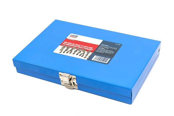 HBM multi-spline schroefextractorset 25-delig - Afbeelding 6