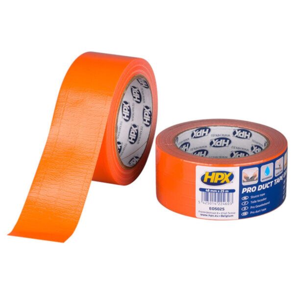 HPX Universele reparatietape oranje 48mm x 50m