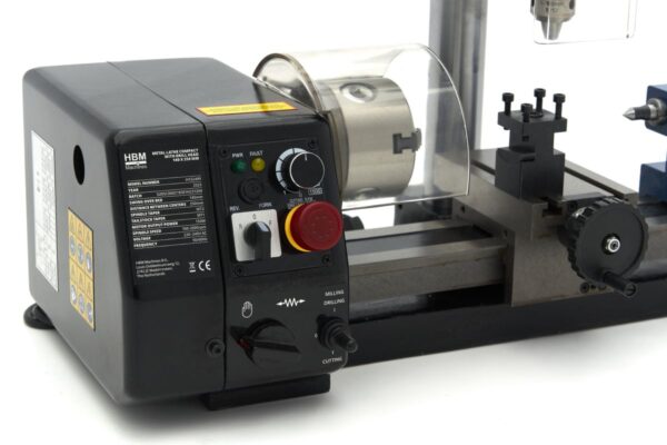 HBM metaaldraaibank compact met boorkop 140 x 250 mm - Afbeelding 8