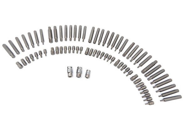 HBM inbus, torx, spline en ribe doppenset 75-delig - Bild 4