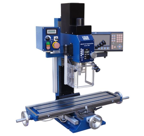 HBM freesmachine BF 30 grote tafel 3 assig digitaal uitleessysteem - Bild 2