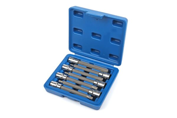 HBM 7 Delige Profi 3/8 inch Lange Inbus Doppenset 3 – 10 mm Model 2