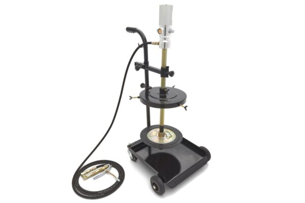 HBM Mobiele Pneumatische Vetpomp, Vetvatpomp 20 – 60 Kg.
