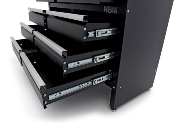 HBM 120 Cm Werkbank Met 8 Laden en Massief Houten Werkblad - Afbeelding 8