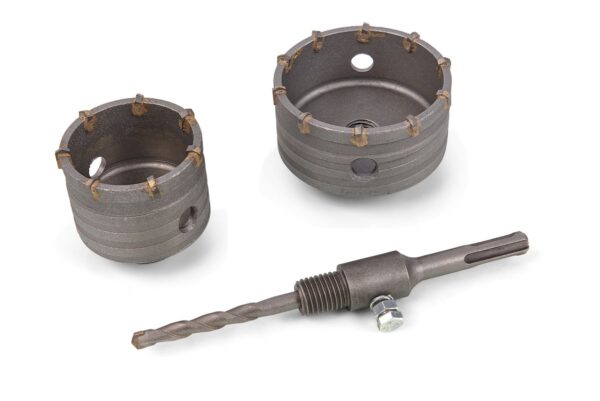 HBM 2 Delige Gatzagenset 60 - 80mm Met SDS Opname - Image 3