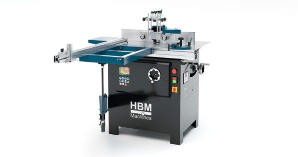 HBM houtfreesmachine met roltafel 2800 Watt 400 Volt