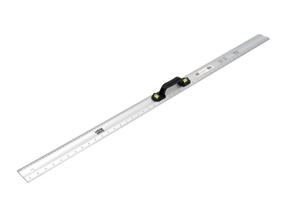HBM 1200 mm Aluminium liniaal met handvat