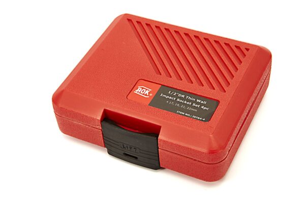 AOK 4 Delige Professionele 1/2 inch Lange Krachtdoppenset - Afbeelding 2