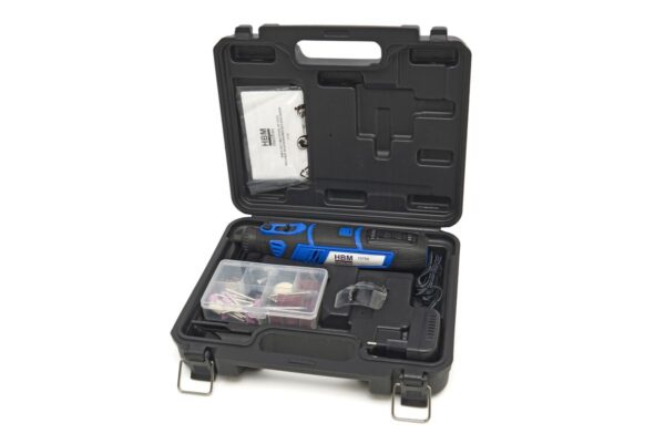 HBM 8 Volt Multitool op Accu Inclusief 58 Accessoires en 5 Snelheden - Afbeelding 9