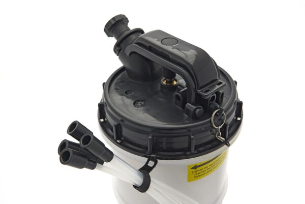 HBM 6 Liter Handmatige Vacuüm / Vloeistofpomp robuustere uitvoering - Afbeelding 5
