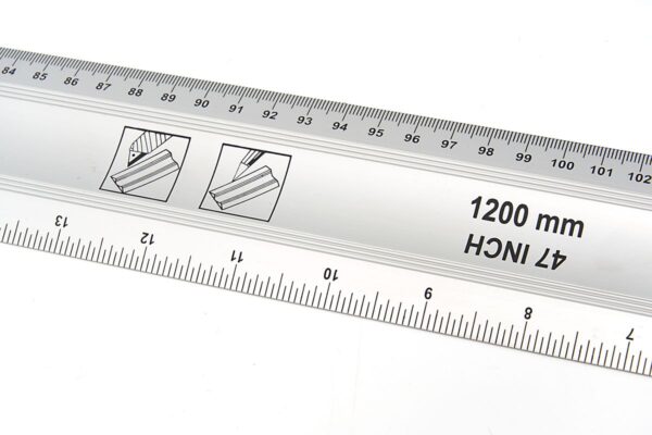 HBM 1200 mm Aluminium liniaal met handvat - Bild 5