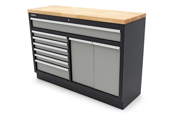 HBM 9 Laden 136 Cm. Professionele Gereedschapskast, Werkbank voor Werkplaatsinrichting - Image 3