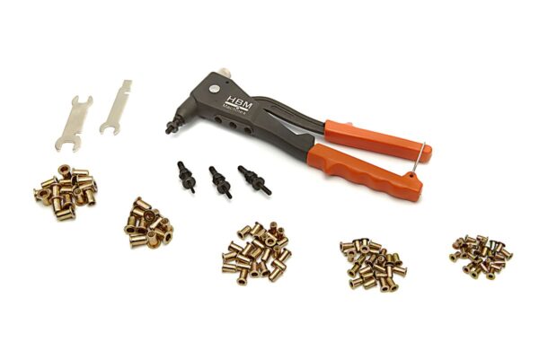 HBM Profi Blindklinkmoertang M3 – M6 incl 100 Stalen Blindmoeren - Afbeelding 2