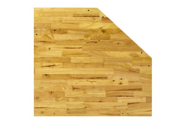HBM 87 cm Massief Houten Hoek Werkblad voor Werkplaatsinrichting - Image 2
