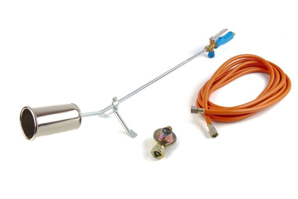CFH Brander 60 mm, Incl slang 5 meter, drukregelaar, spaarvlamhendel - Afbeelding 3