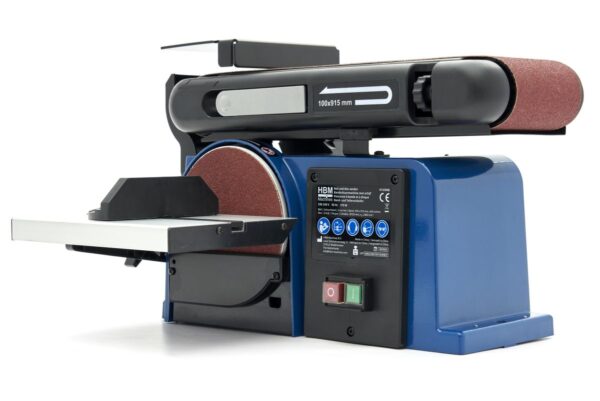 HBM Band- en schijfschuurmachine 100 x 915 mm - Afbeelding 2