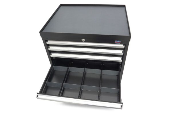 HBM 8 laden gereedschapskast 72 x 58 x 100 cm zwart - Afbeelding 9
