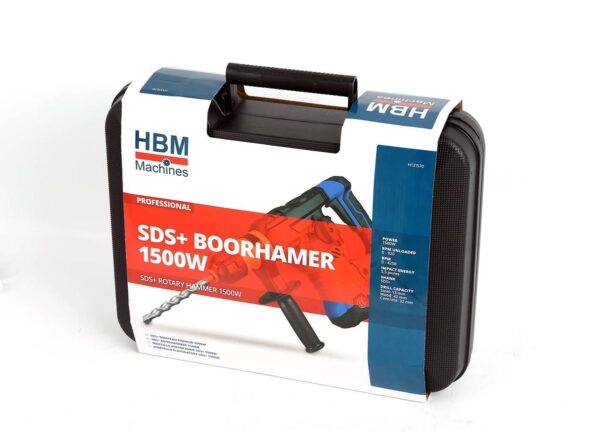 HBM SDS+ Boorhamer/Breekhamer 1500 W - Afbeelding 13