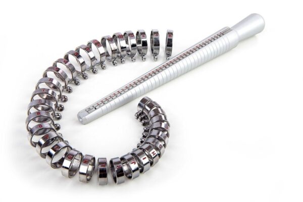 HBM Aluminium Ringstok met Ringmaten - Afbeelding 2