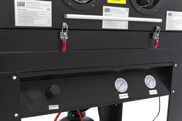 HBM SBC 990 Hoge Druk Straalcabine Met 2 Afzuigers - Image 6