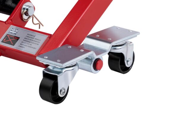 HBM Universele Verrijdbare Motorlift - ROOD - Afbeelding 11