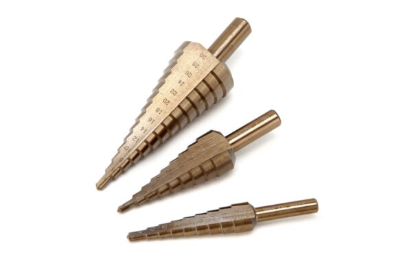 HBM HSS - 5% Cobalt Trapgatboren / Stappenboren