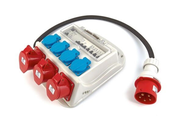 HBM 3 x 400 Volt en 4 x 230 Volt Verdeelblok - Randaarde - Afbeelding 4